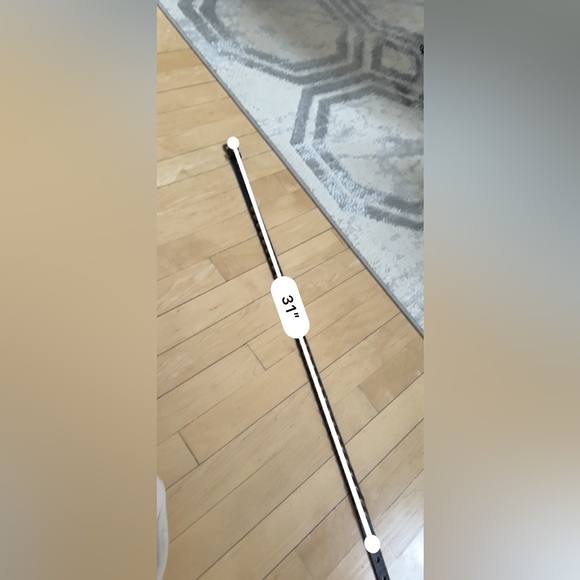 Gap Black Studded Leather Belt Size M - Picture 8 of 10